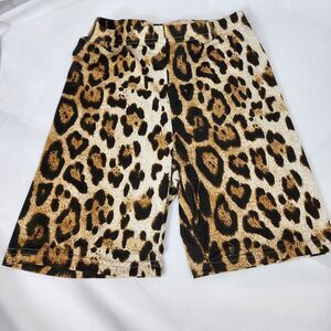 Cheetah print athletic shorts by SHEIN (XS)